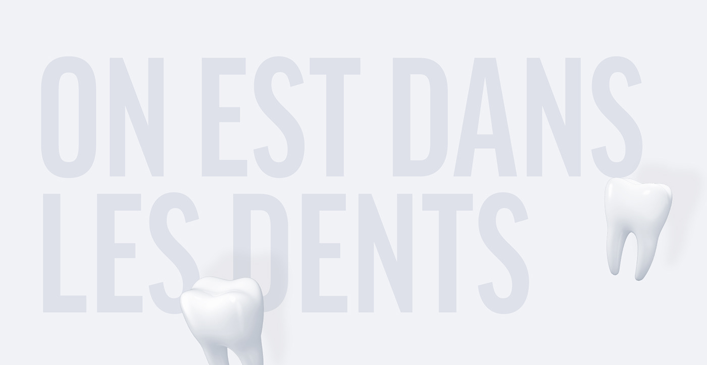 bold clean clinic dental dentist White
