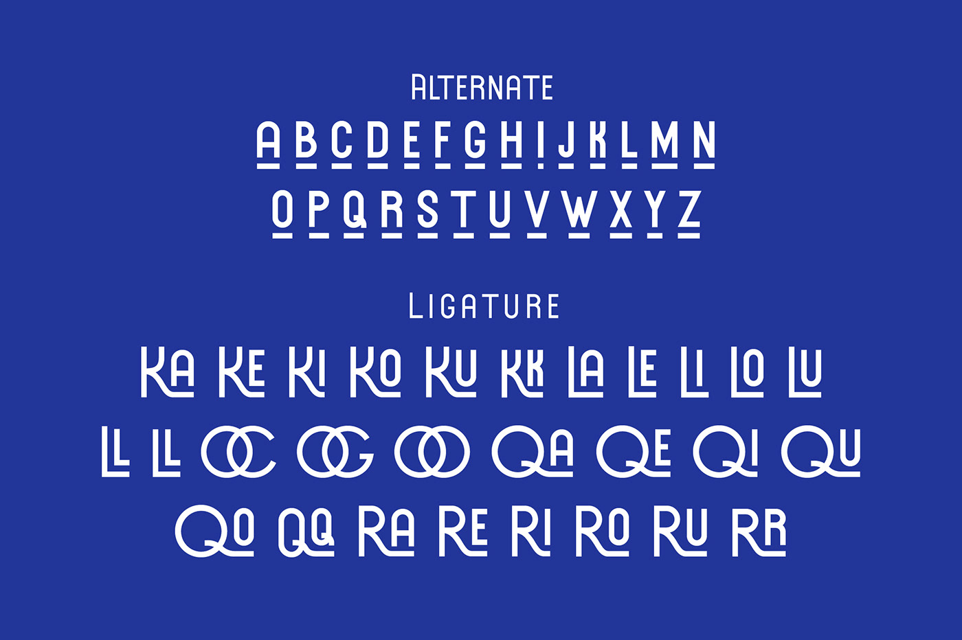 clean Display display Artdeco logo Logotype modern Retro sansserif Typeface Unique