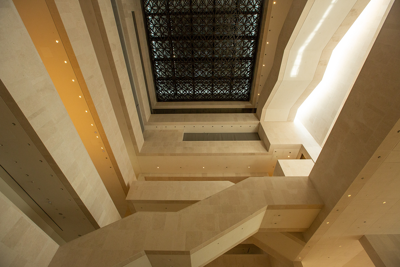 architecture Qatar doha Msheireb mosque museum Cultural Forum modern riba geometry