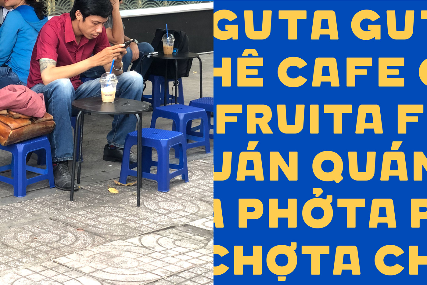 Guta Cafe, Fonta Typeface by M — N Associates