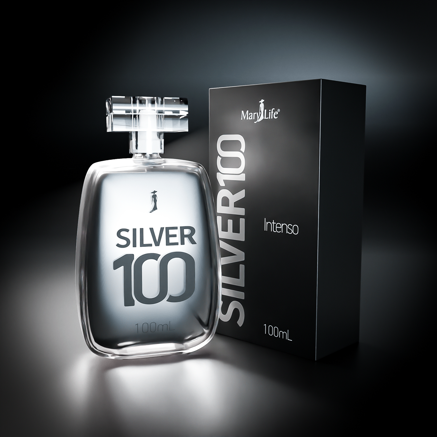 blender Cosméticos design gráfico embalagem luxcore mockup 3d perfume
