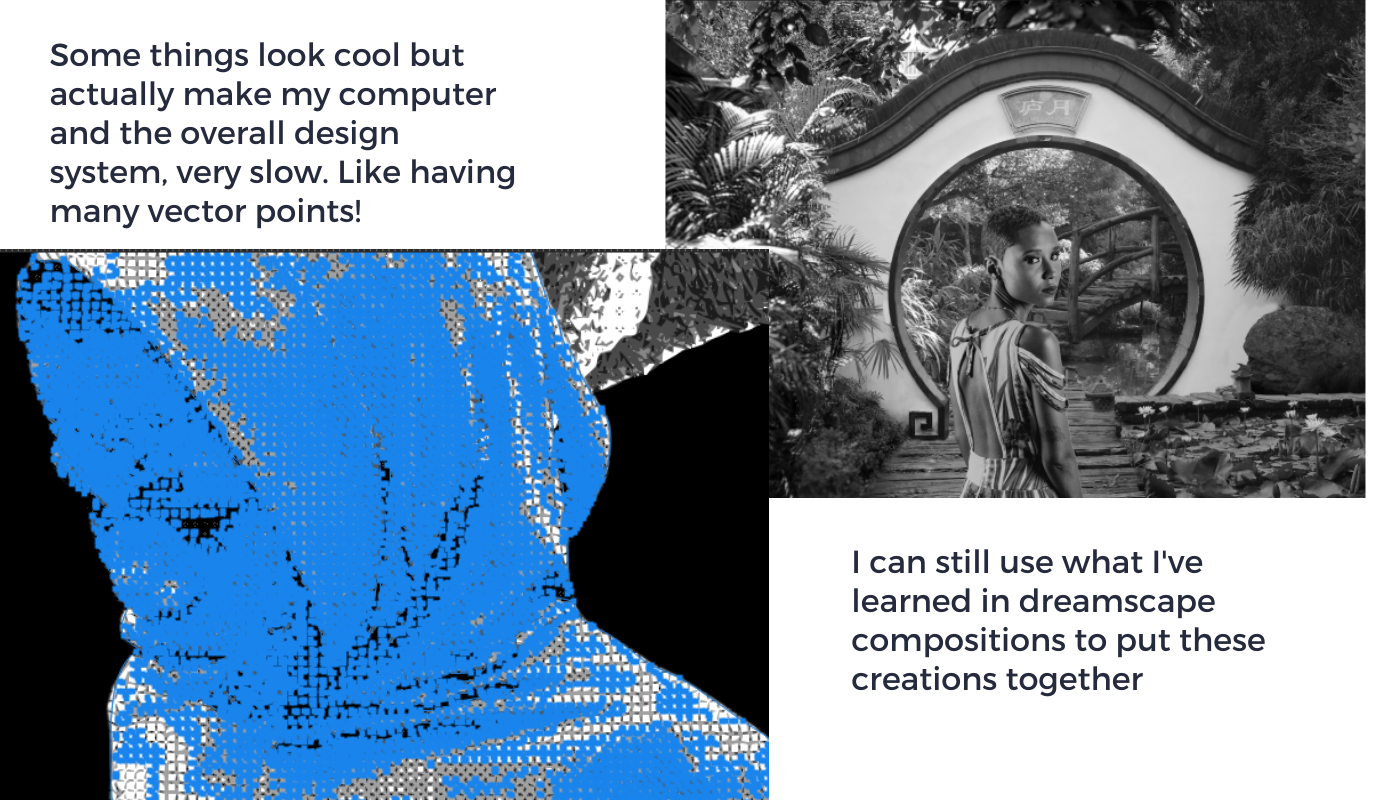 vector collage dreamscape composition cryptoart blockchain Digital Art  science fantasy fantasy Scifi