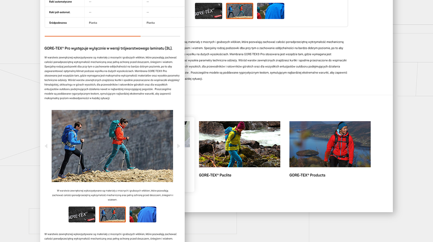 8a  challenge climbing e-commerce online store Outdoor redesign