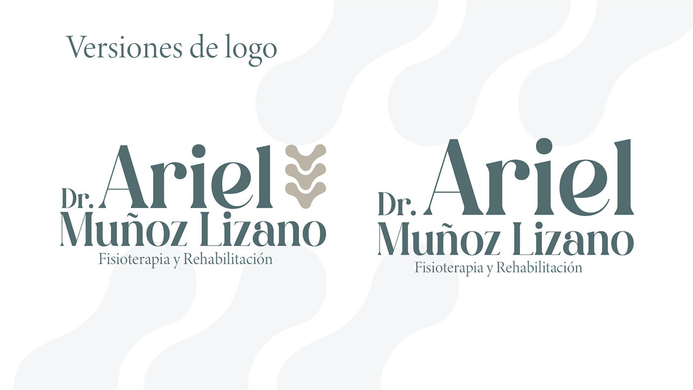 doctor Fisioterapeuta physiotherapy Health brand identity Logo Design