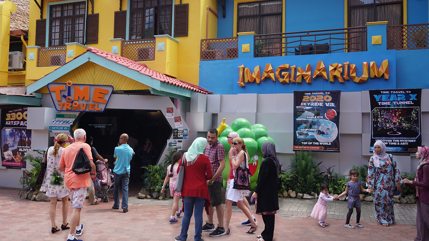 imaginarium Langkawi skycab Oriental Village 3D