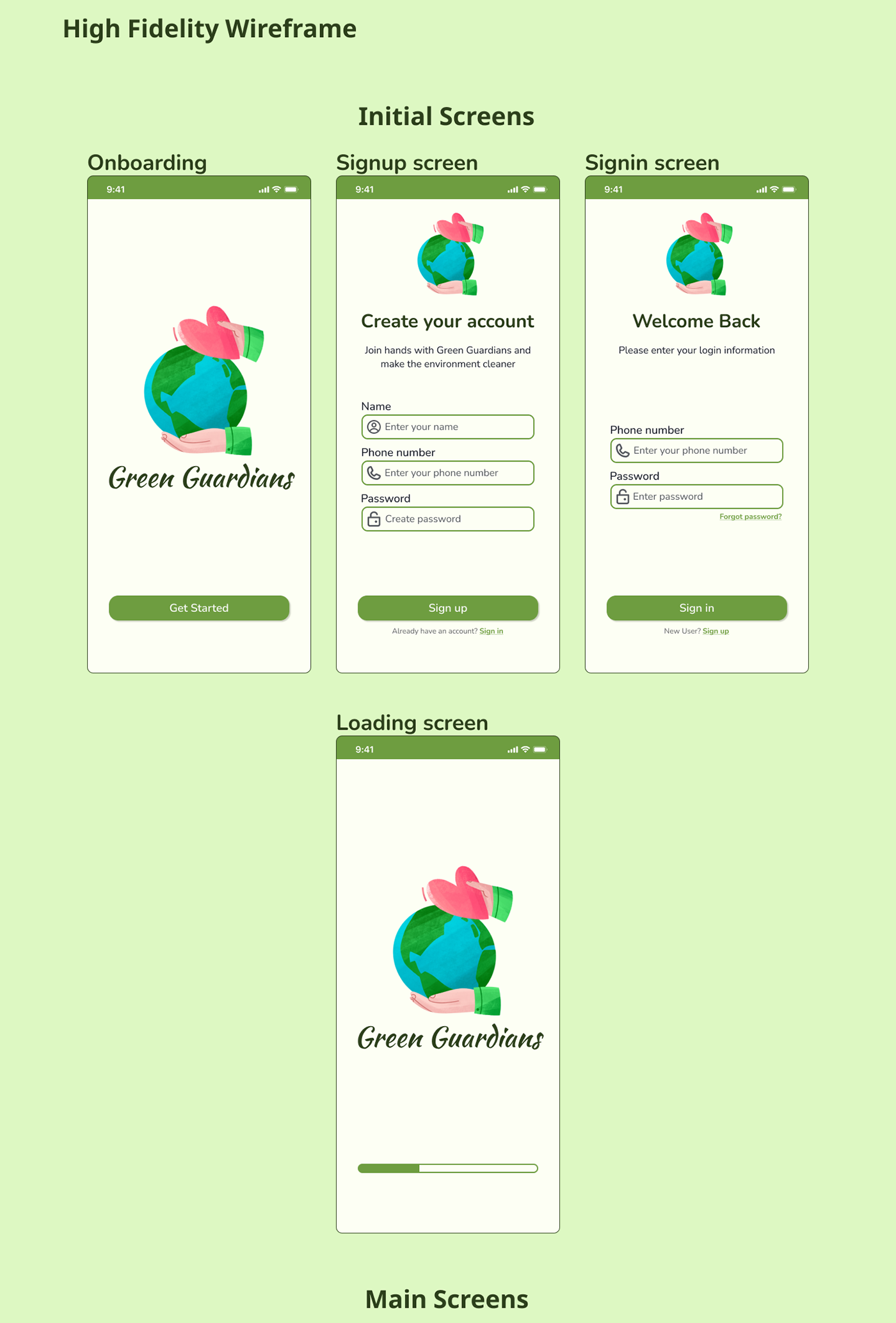 UX design ui design UI/UX Mobile app Case Study green environment Education children Figma