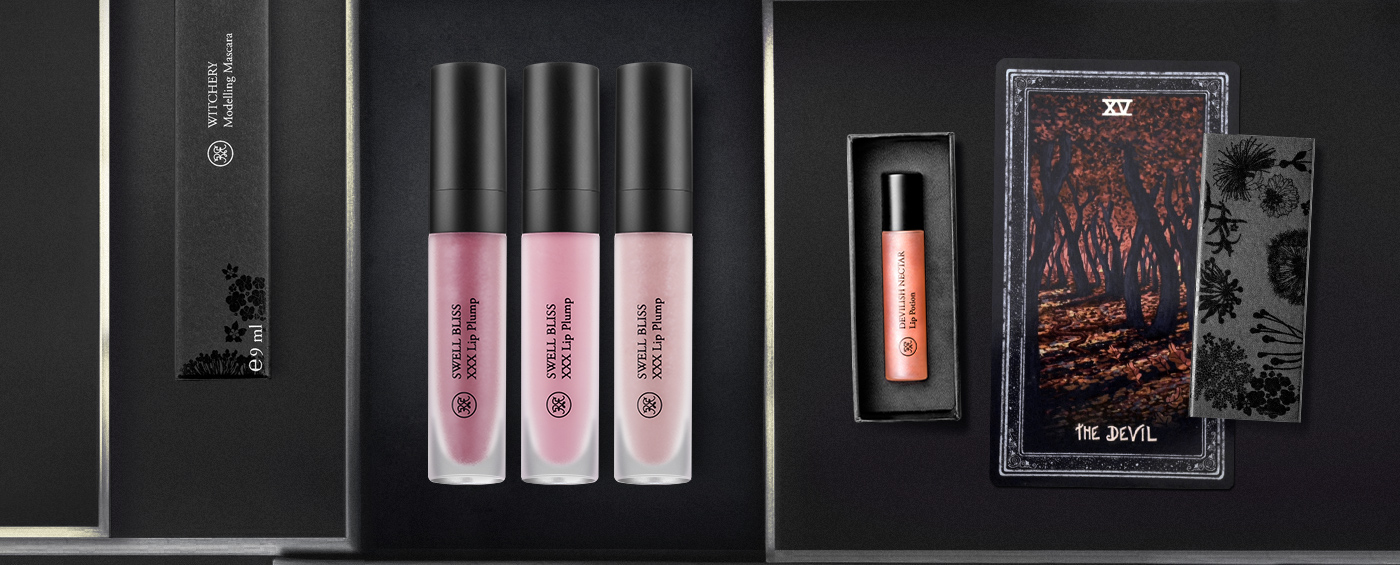 make-up beauty Pack makeup MUA rebranding luxury color cosmetics  colour cosmetics product designer Metamorphosis Rouge Bunny Rouge Magic   tale