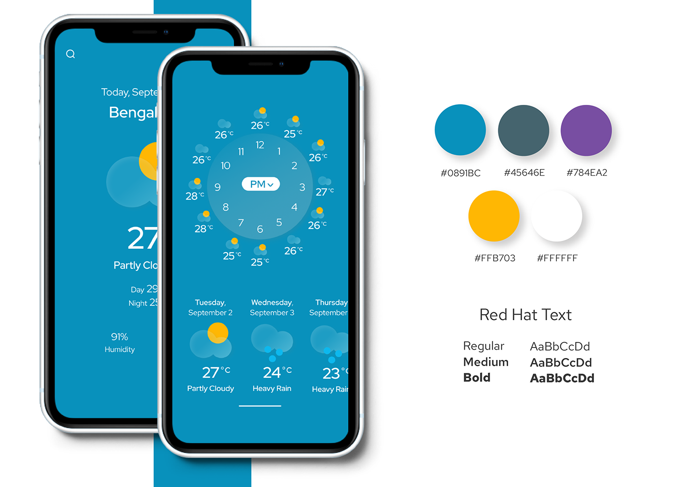 DailyUI Figma Mobile app ui design UI/UX user interface weather app weather forecast weather UI