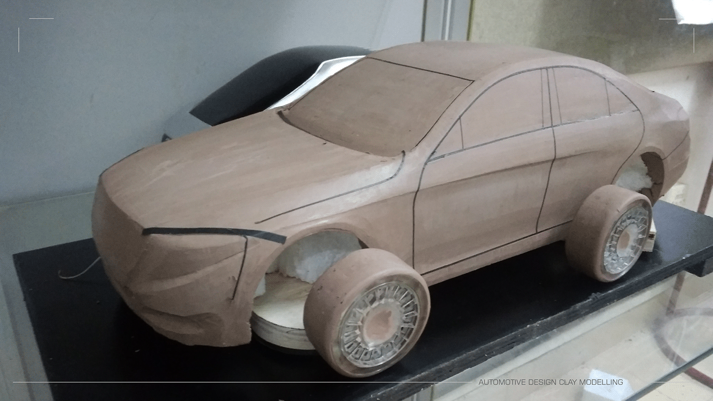 Clay Modeling industial design Automotive design
