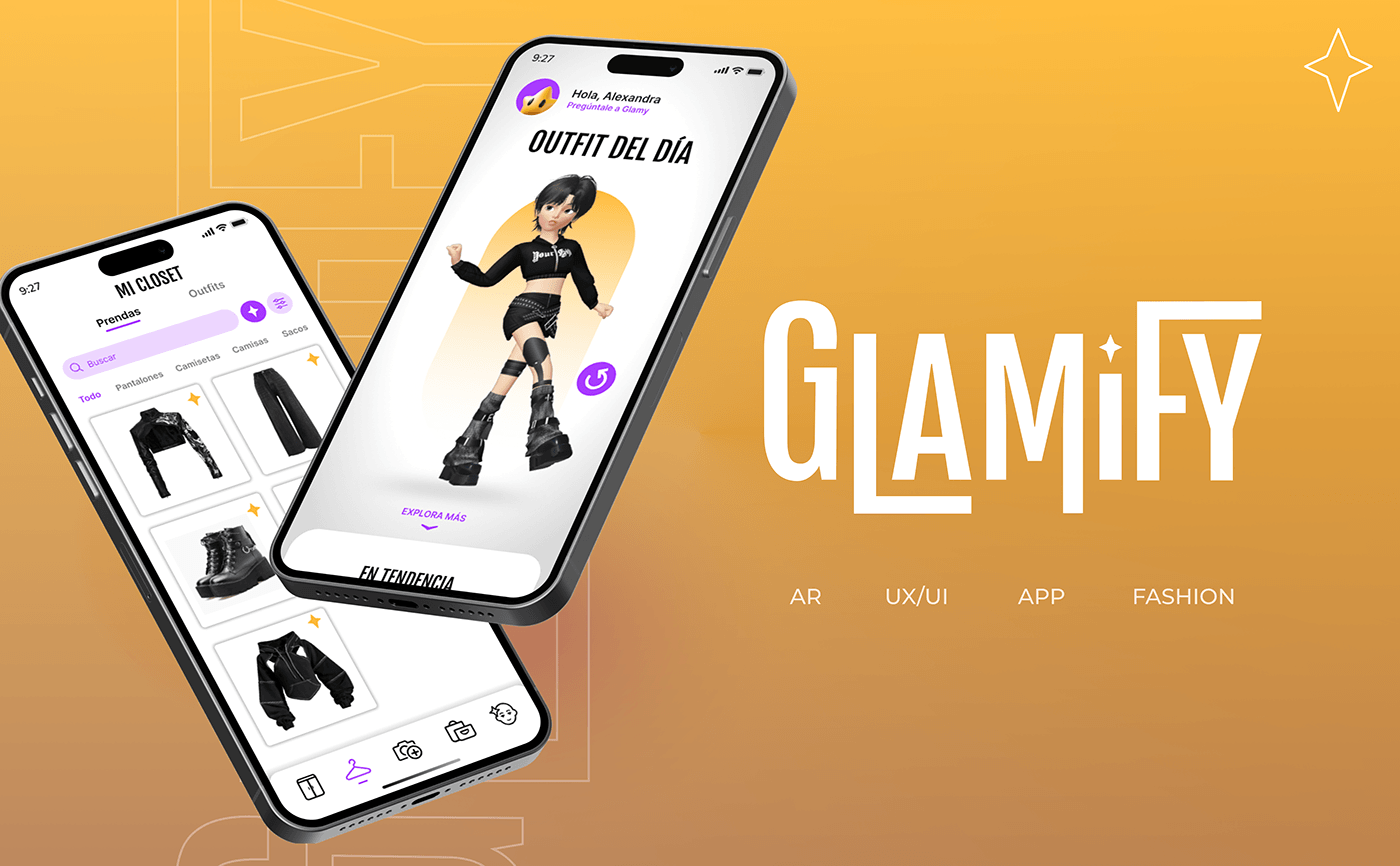 Presentación de la app glamify, destinada para los amantes de la moda