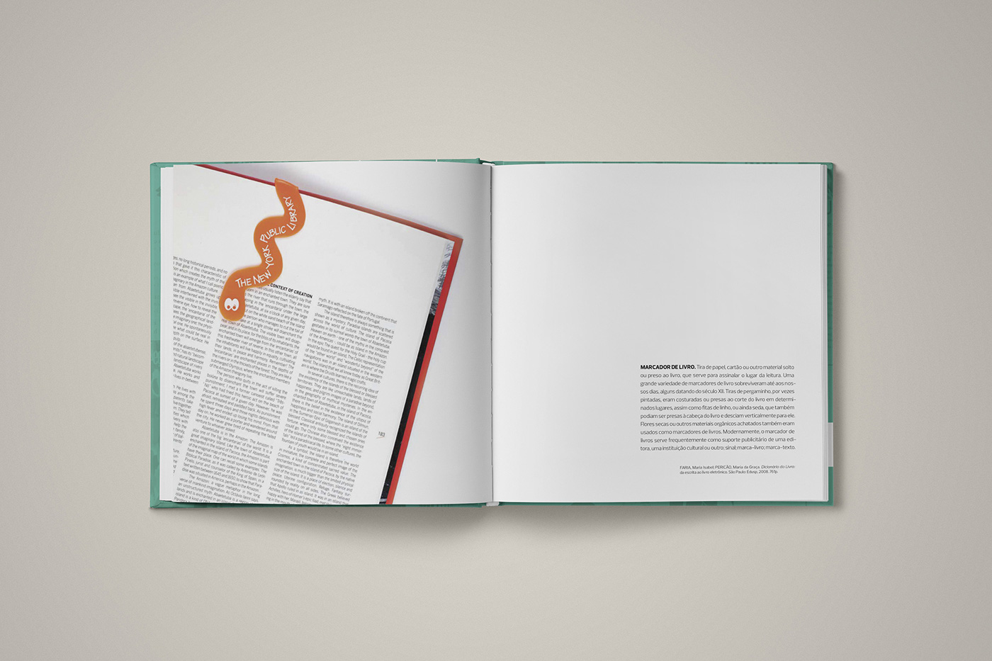 Adobe Portfolio bookmark Collection Hobby marcador pagina Livro