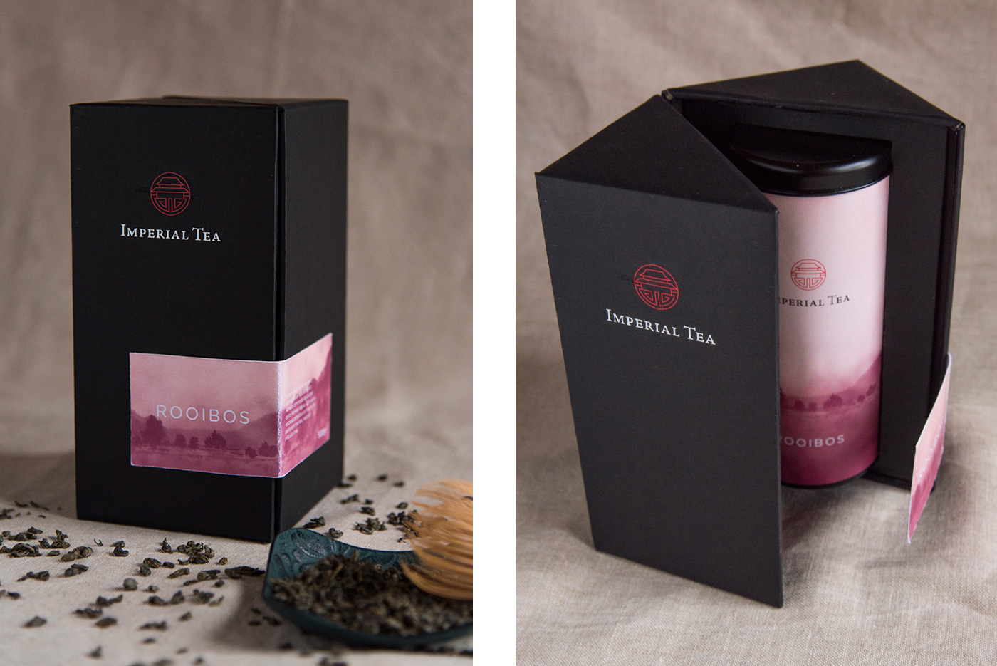 Imperial Tea Packaging tea Lorenzo De Bon Accademia Santagiulia