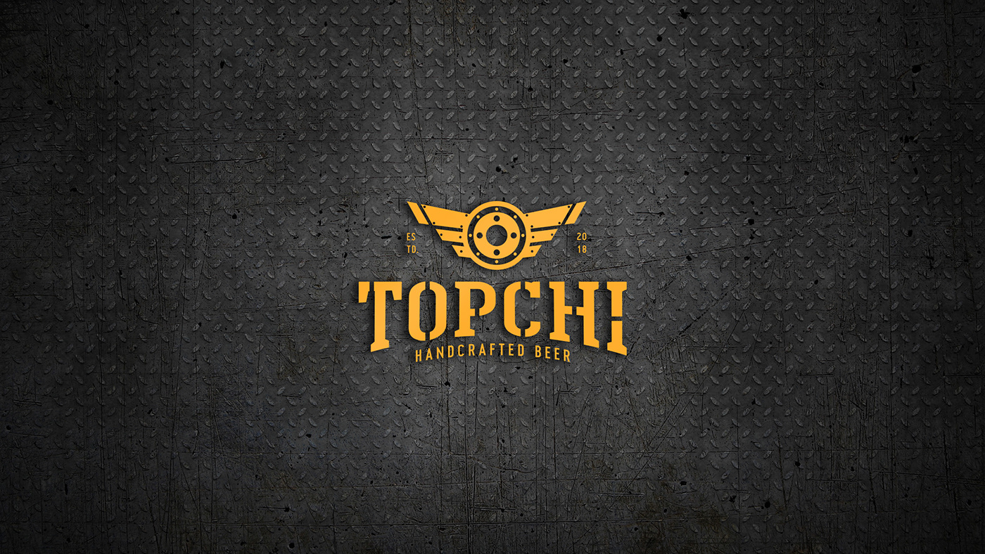 topchi beer brewery Startup Farms Cannon brand design brew branding  logo