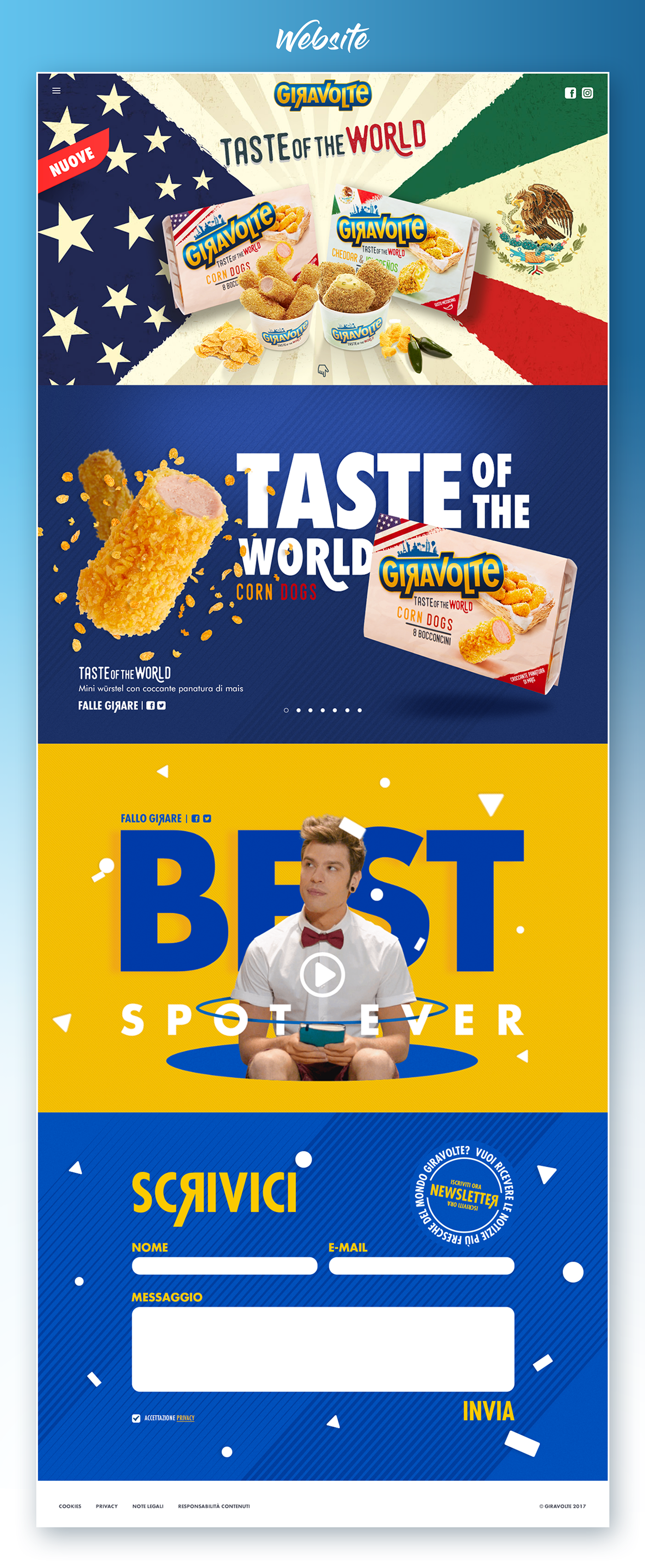 Advertising  Food product Food  social media digital content creative graphics giravolte social branding  digital identity