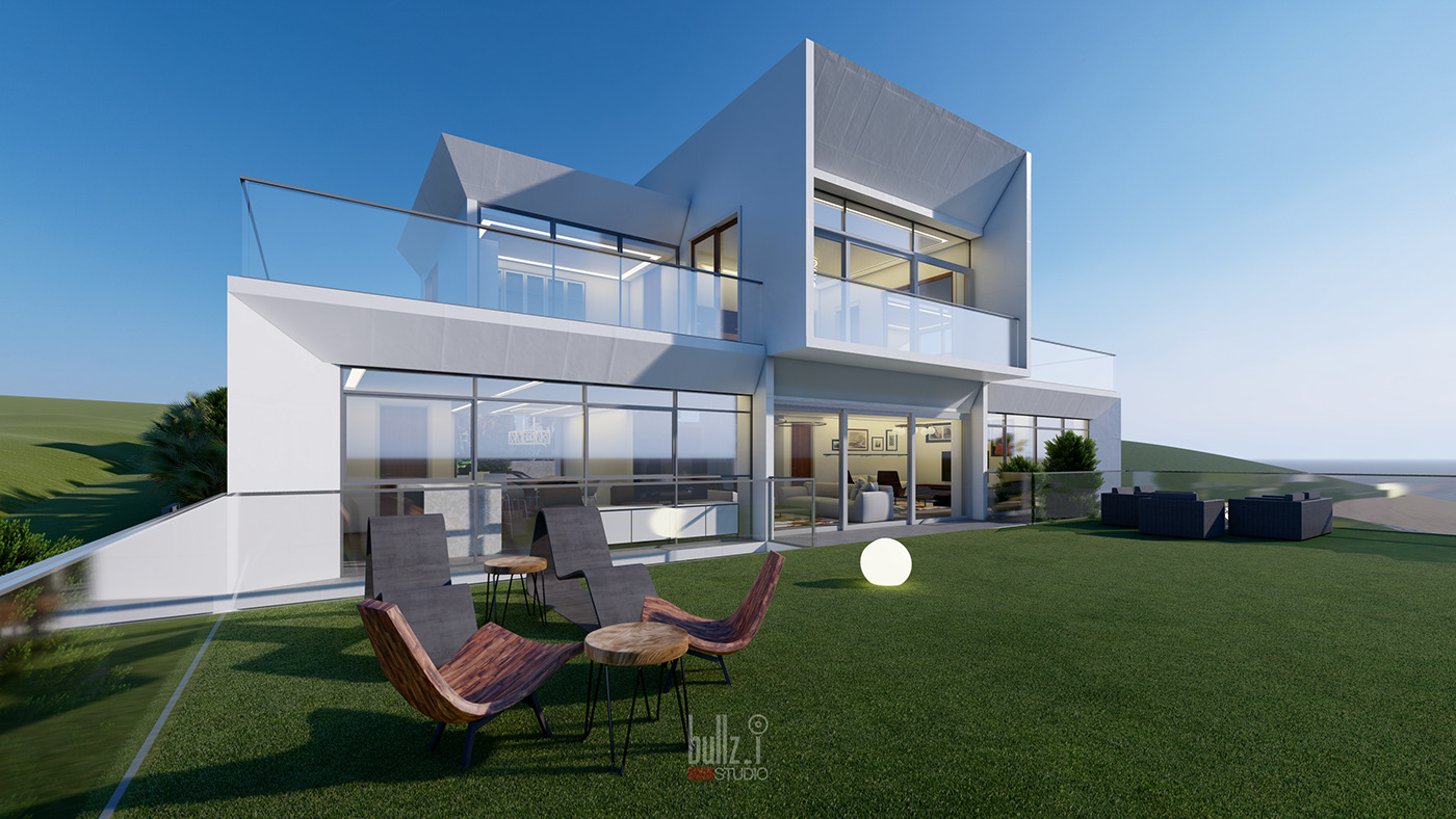 Beachfront Luxury Home accra Ghana architecture lumion revit 3D Visualization design ArchHassanSalih