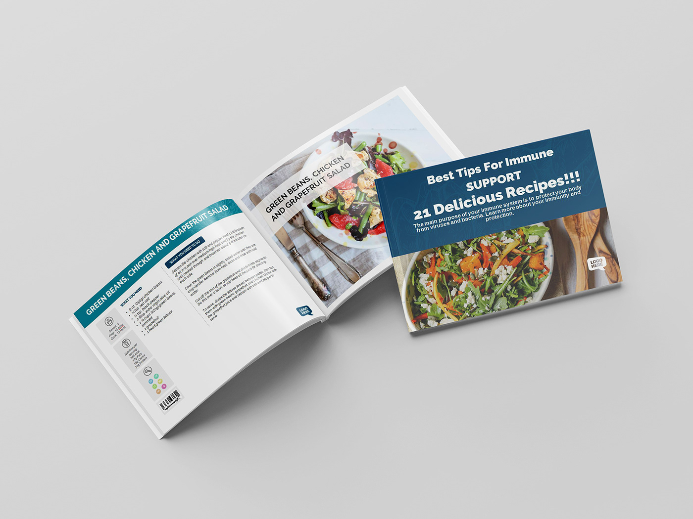 Cook Book Design Cook Book Cover book design recipe book food flyer design meal planning cook books Cook Menu Template