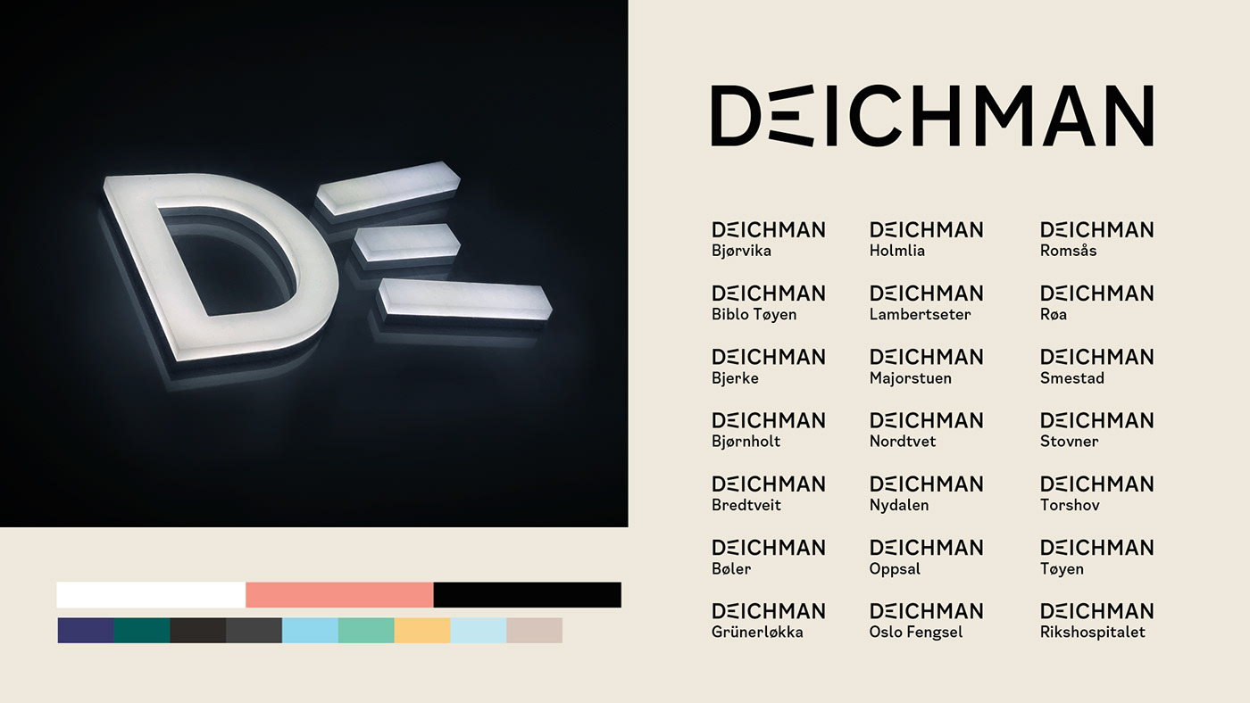 visual identity typography   system library Deichman Program animation  enlightenment branding  light graphicdesign