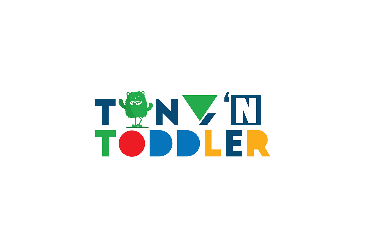 box brand branding  cloths kids logo Tinny toddler toys visual