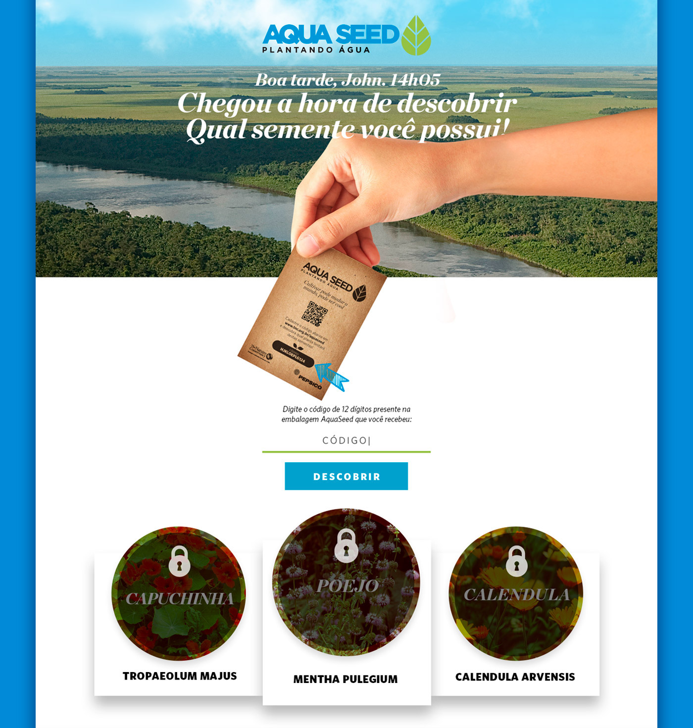 TNC The Nature Conservancy water ong ux UI aqua seed world
