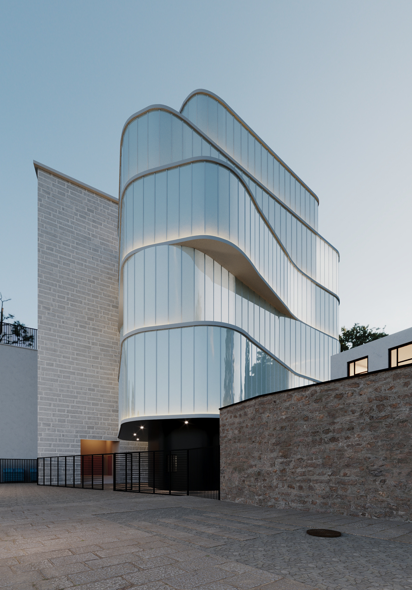 architecture Render exterior visualization modern