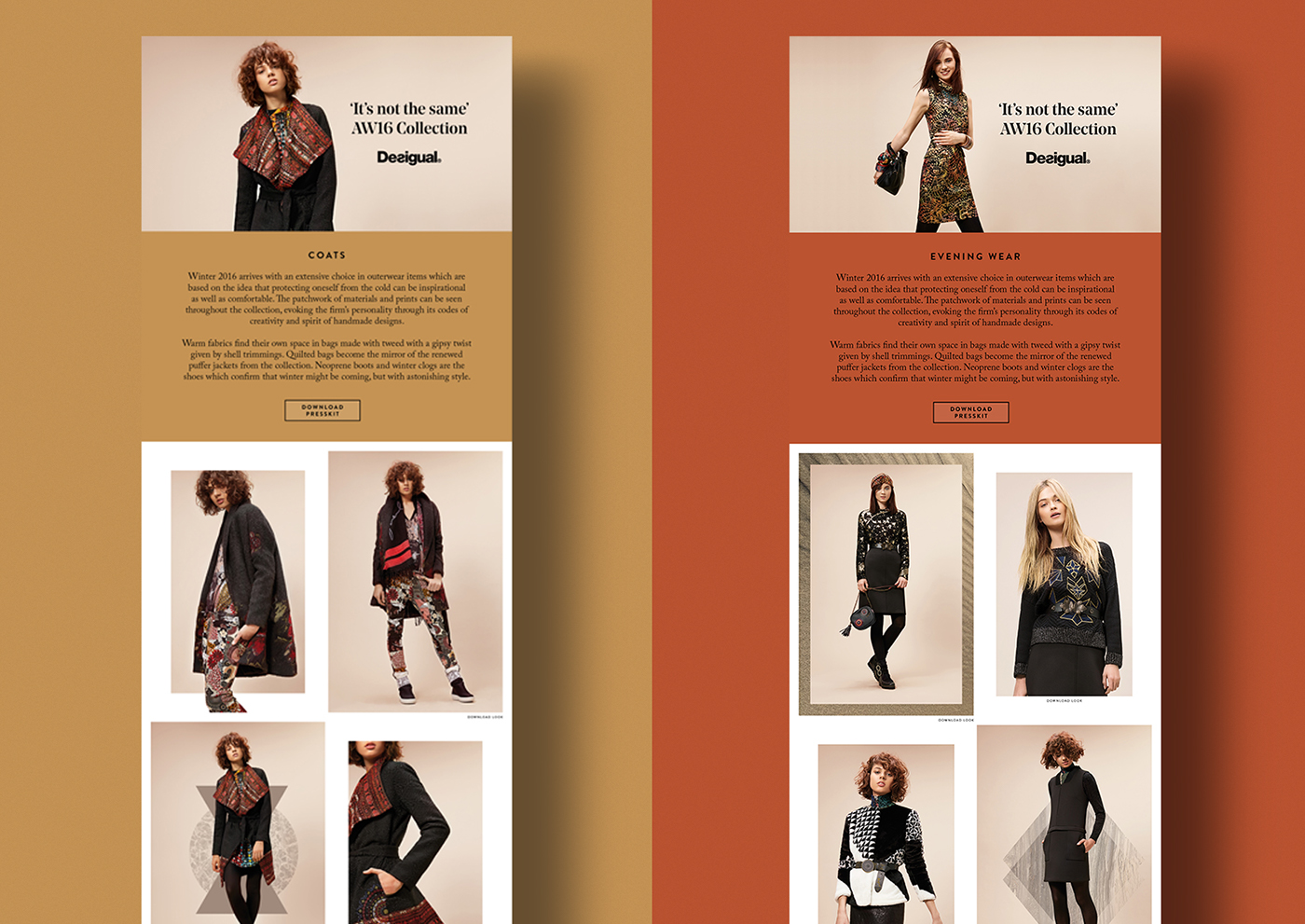 PressBook Retail collage textures prints clean elegant Binding & Finishing minimal