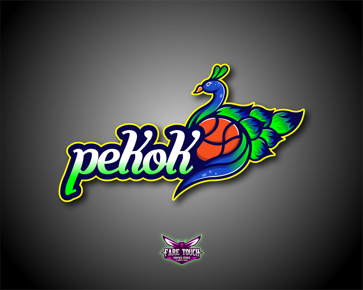mascot logo esports sports pekok Gaming Twitch
