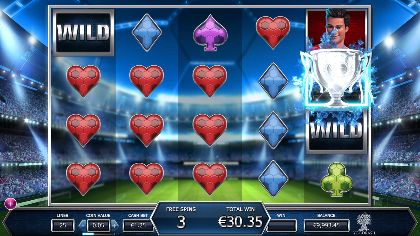 slot on-line football game art direction  yggdrasil gambling
