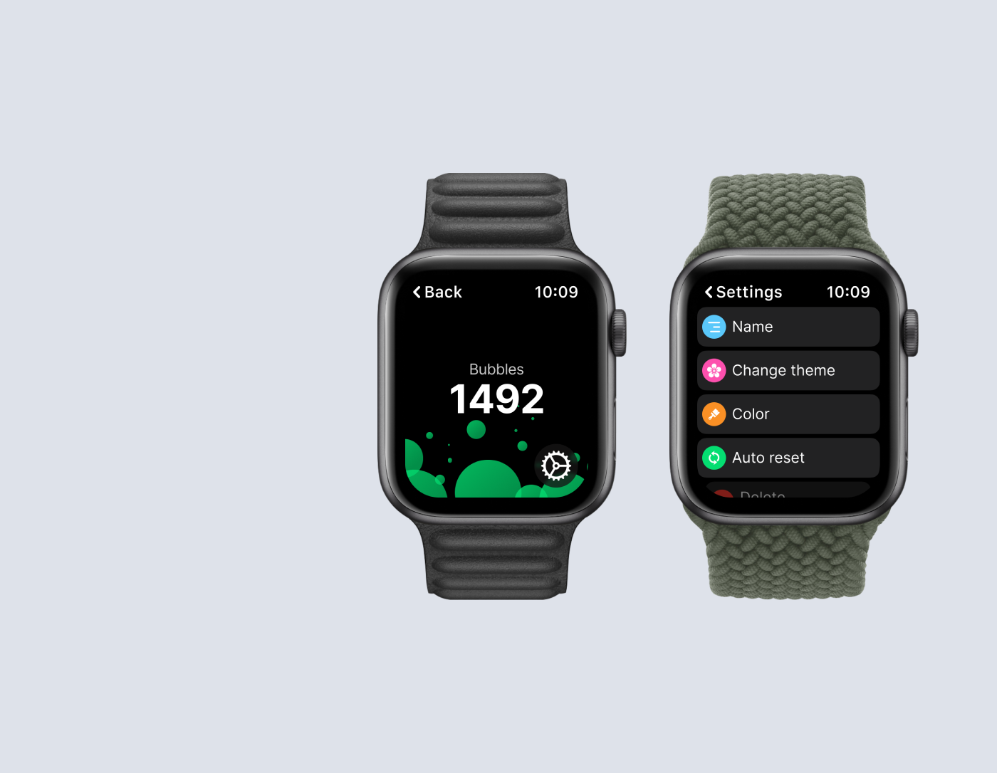 apple watch counter UI/UX user experience user interface watch Watches water applewatch