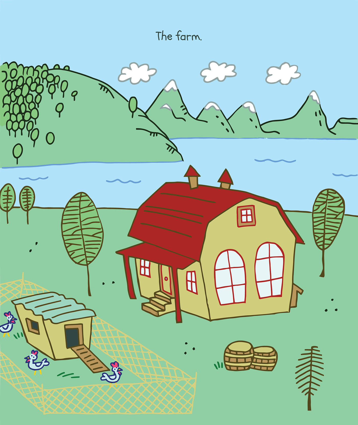 children's book digital illustration kids kidlit kidlitart Picture book