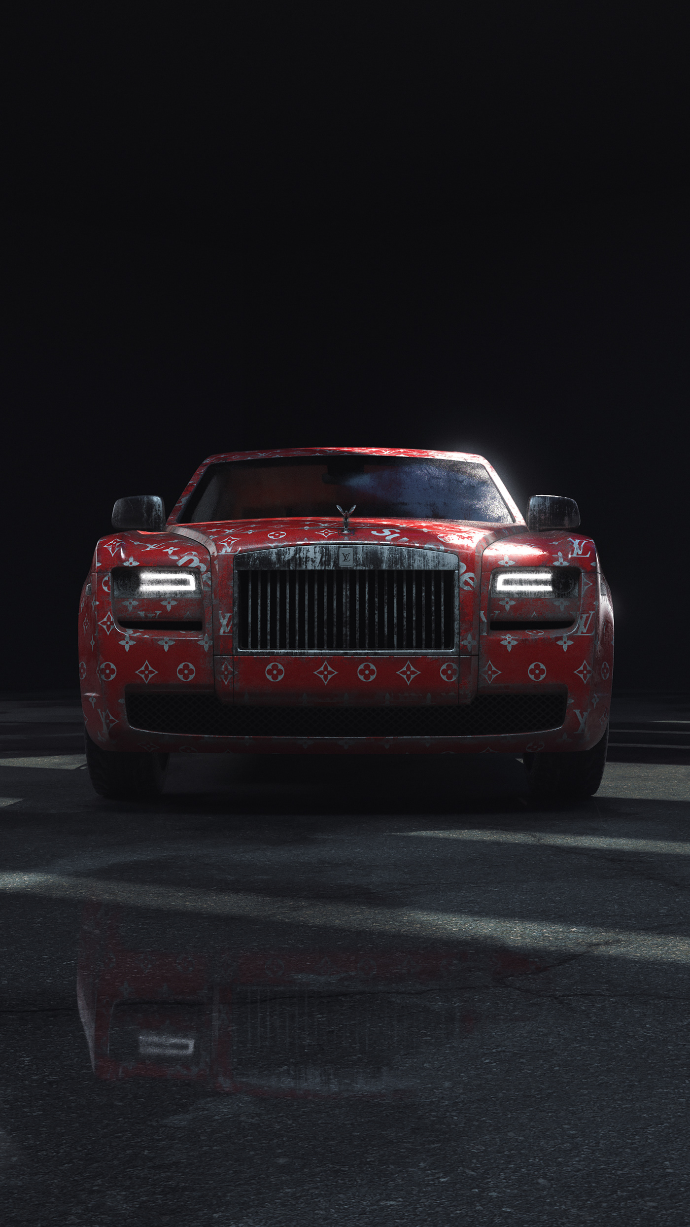 car shader lighting 3D tesla rolls royce FERRARI enviornment Model3