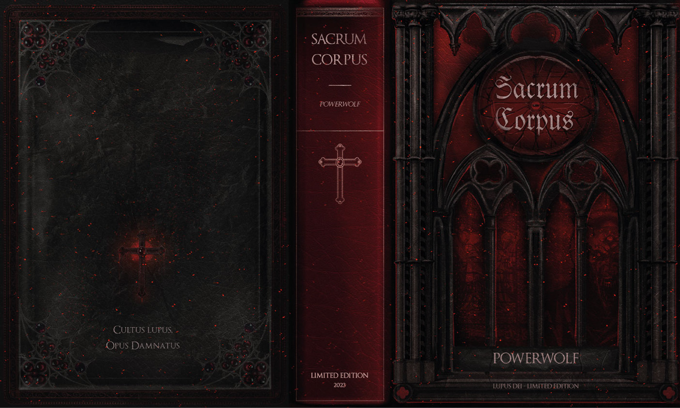 metal music book limited edition box design Graphic Designer gothic Digital Art  ILLUSTRATION 