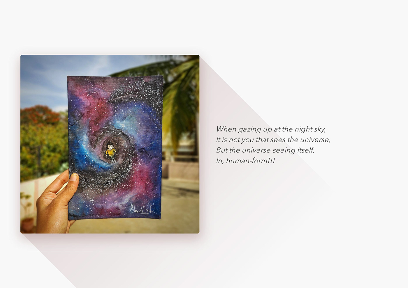 galaxy ILLUSTRATION  spaceart watercolour ARTIST WATER COLOR painting  