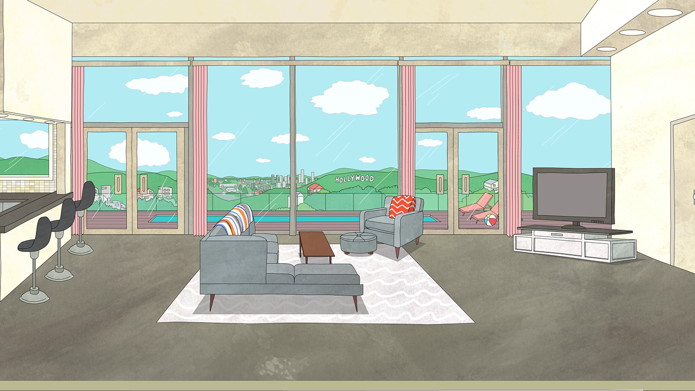 These are several backgrounds I had done and / or revised for the popular a...