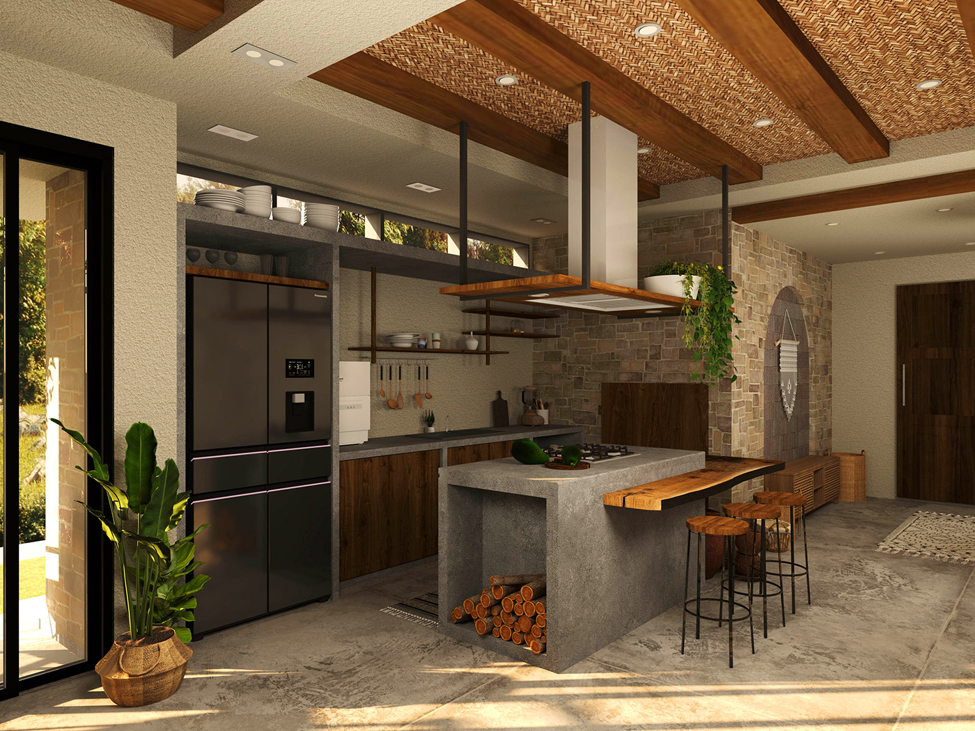 design interior design  kitchen panasonic kitchenisight