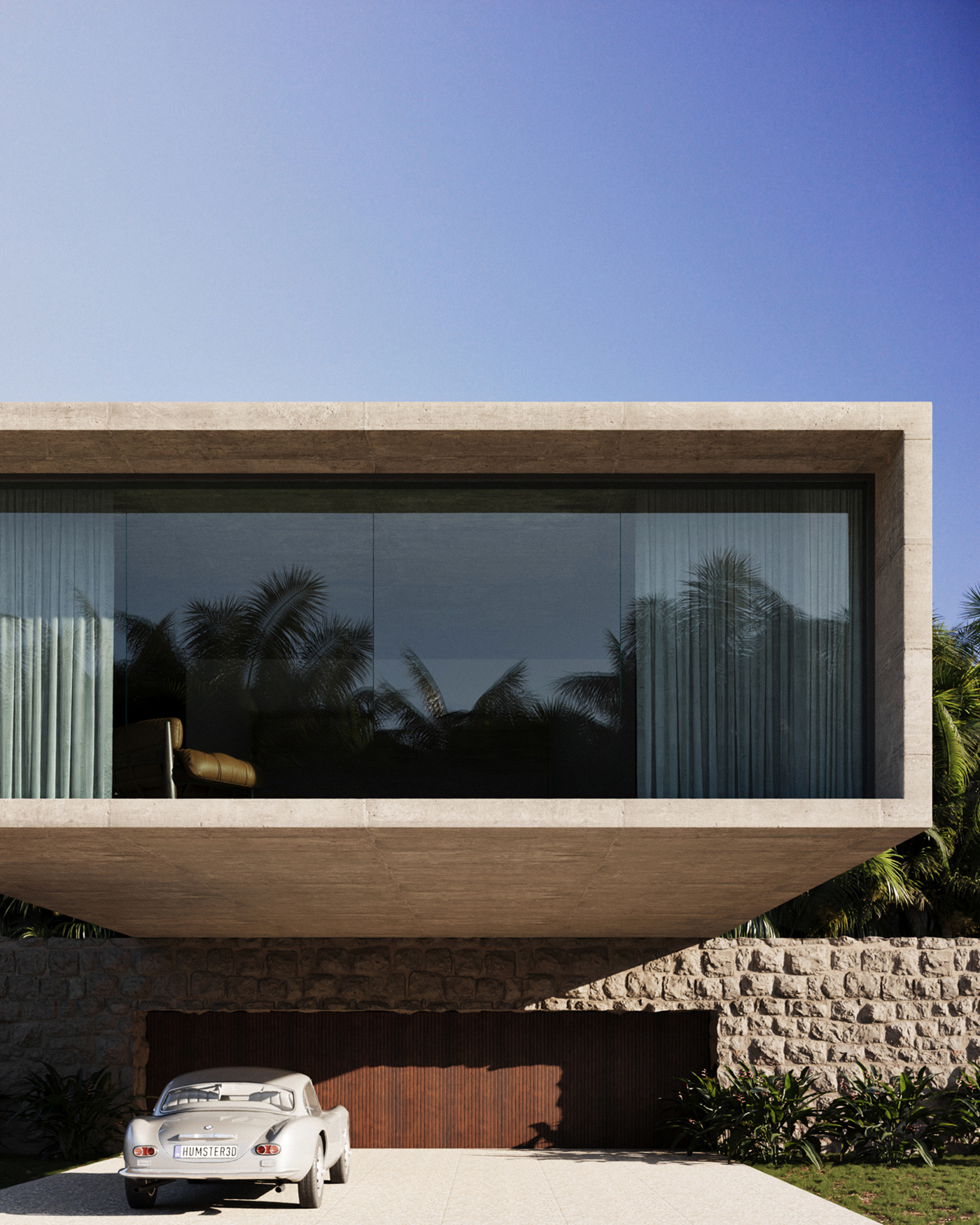 3D architecture archviz ARQUITETURA CGI corona exterior house projeto visualization