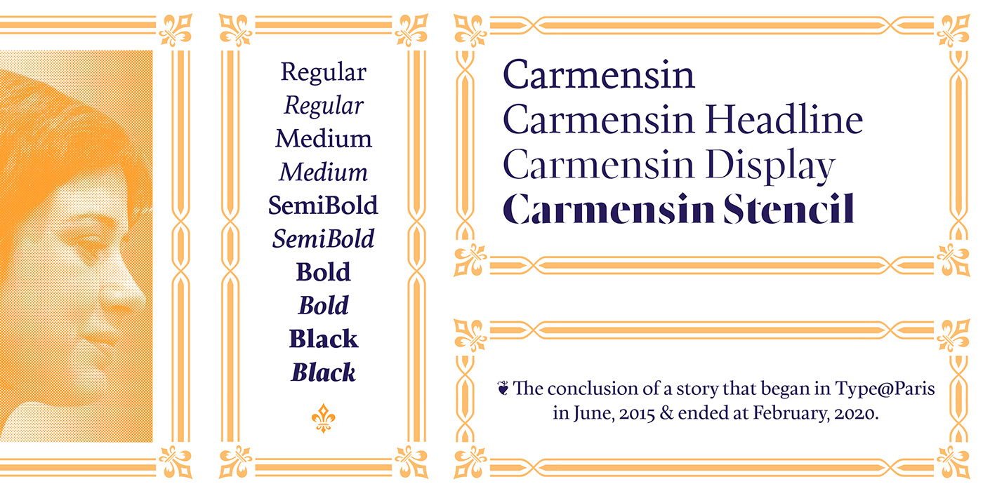 Display font Headline Humanist Opentype text Typeface