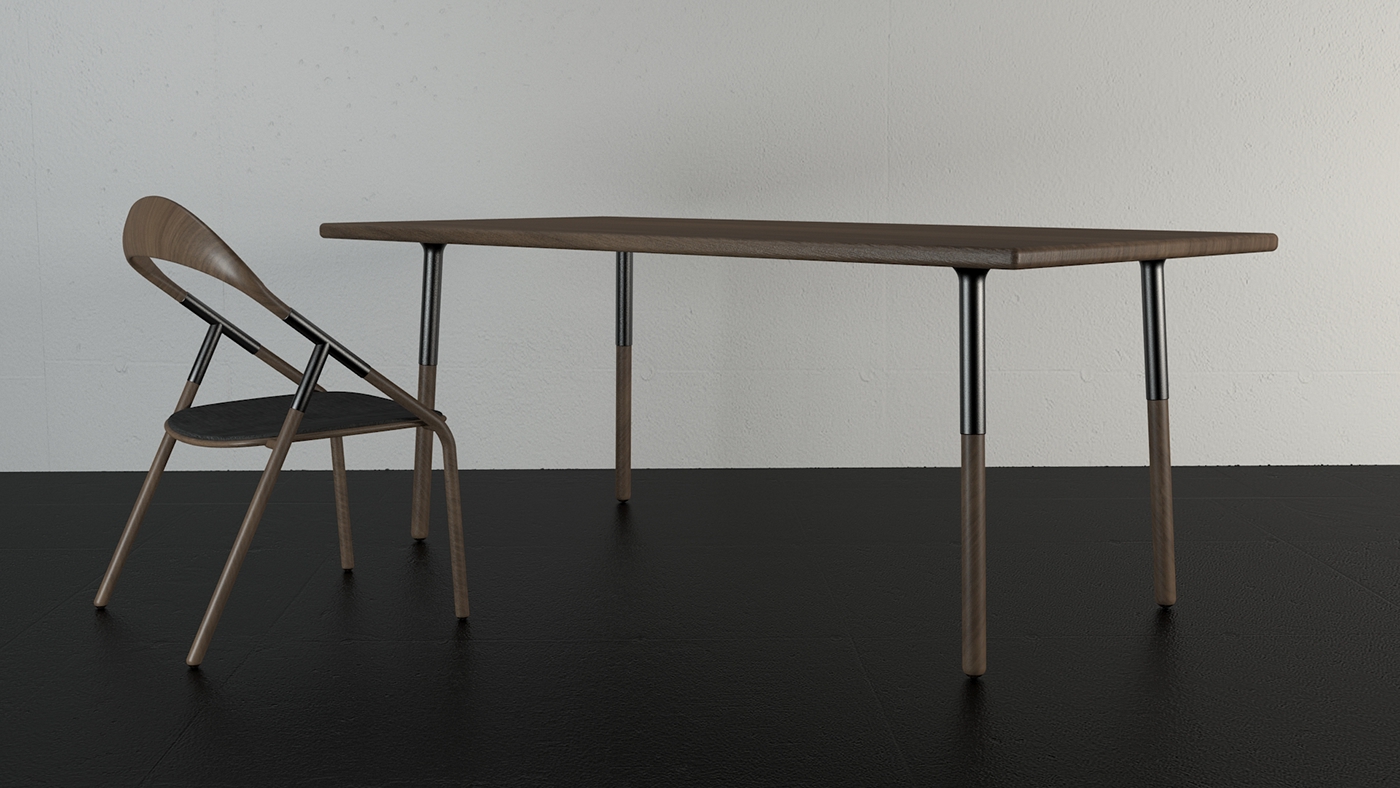 furniture table wood module insert