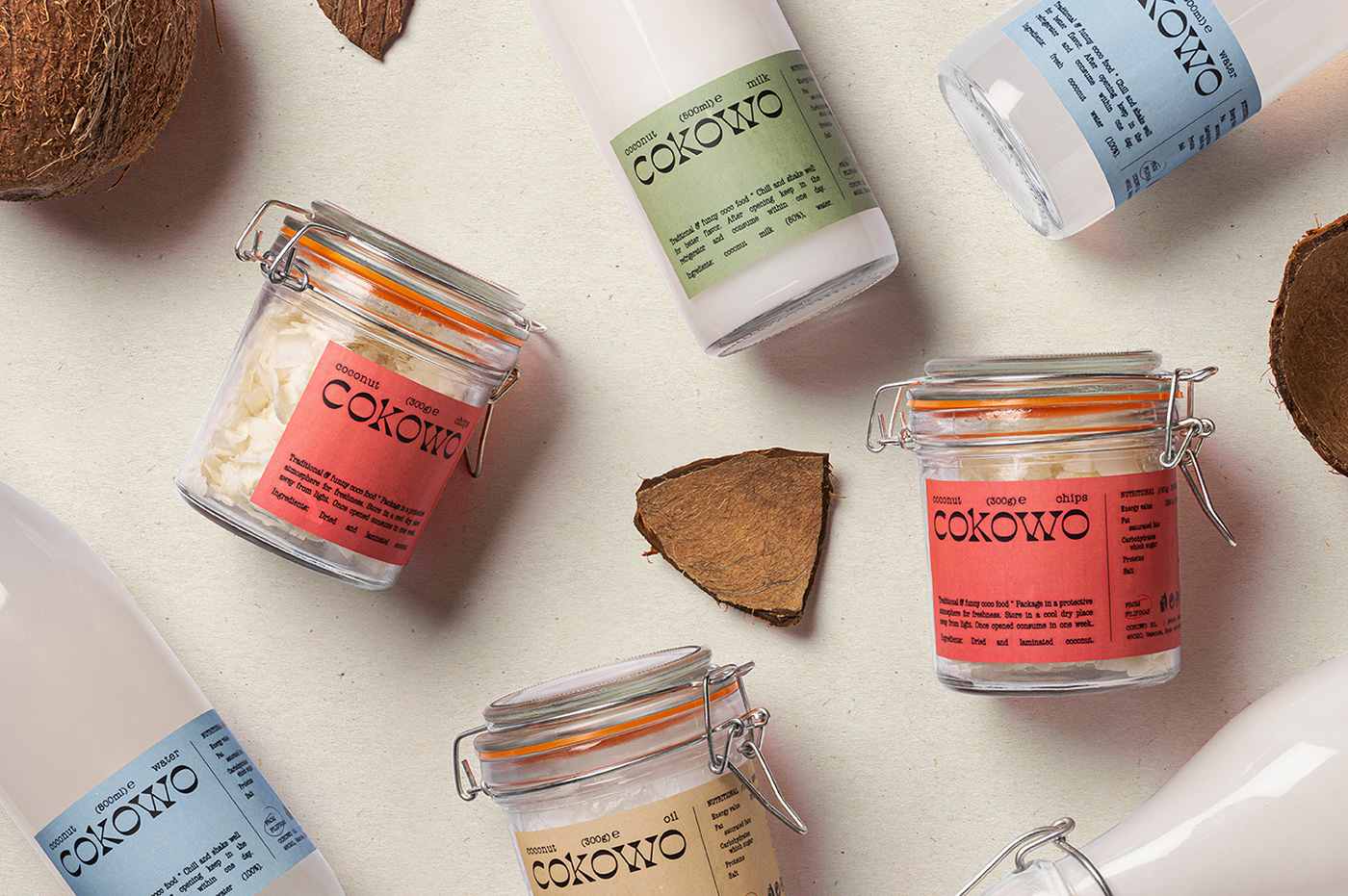 Coconut eco Food food photography gourmet Label Packaging Sustainable traditional wood