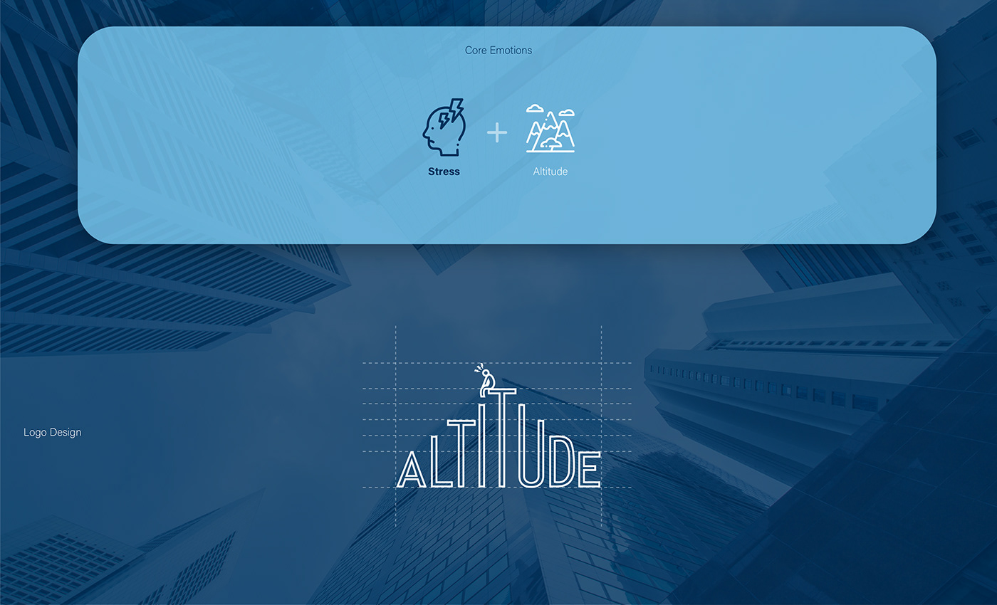 Altitude business card Communication Design design designer graphic design  Graphic Designer logo Logo Design