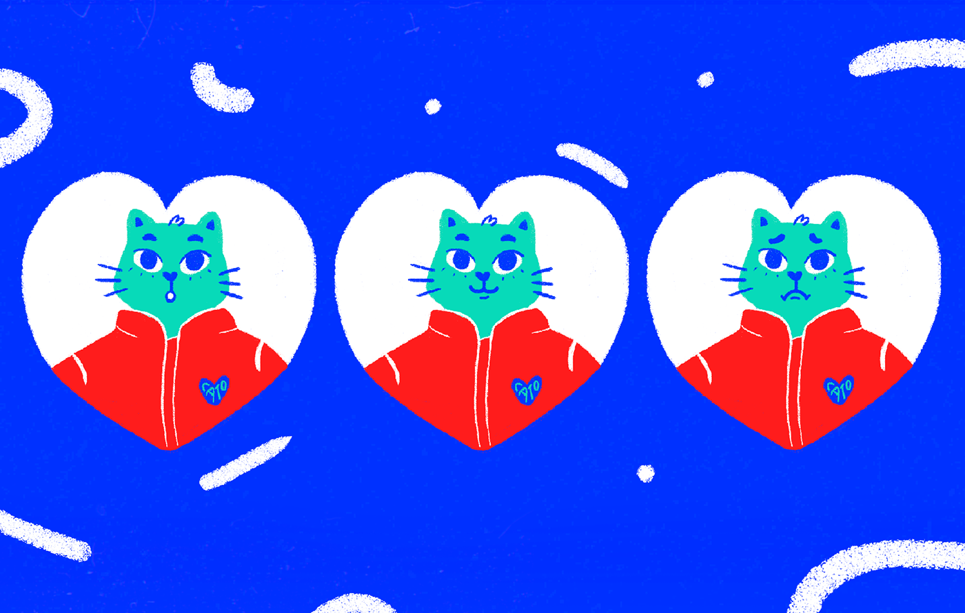 cartoon Cat characters colors draw Drawing  ILLUSTRATION  ilustracion Love photoshop