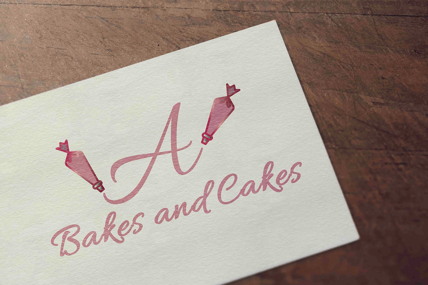 america bake brand cafe cake design logo