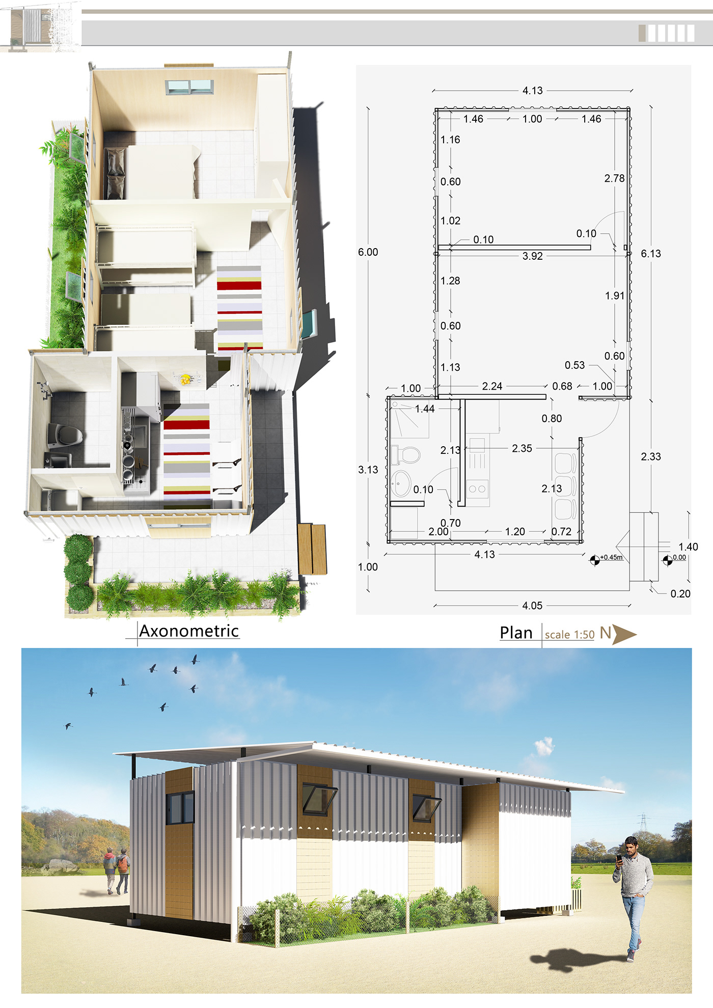 architecture exterior Render design phptoshop V-ray