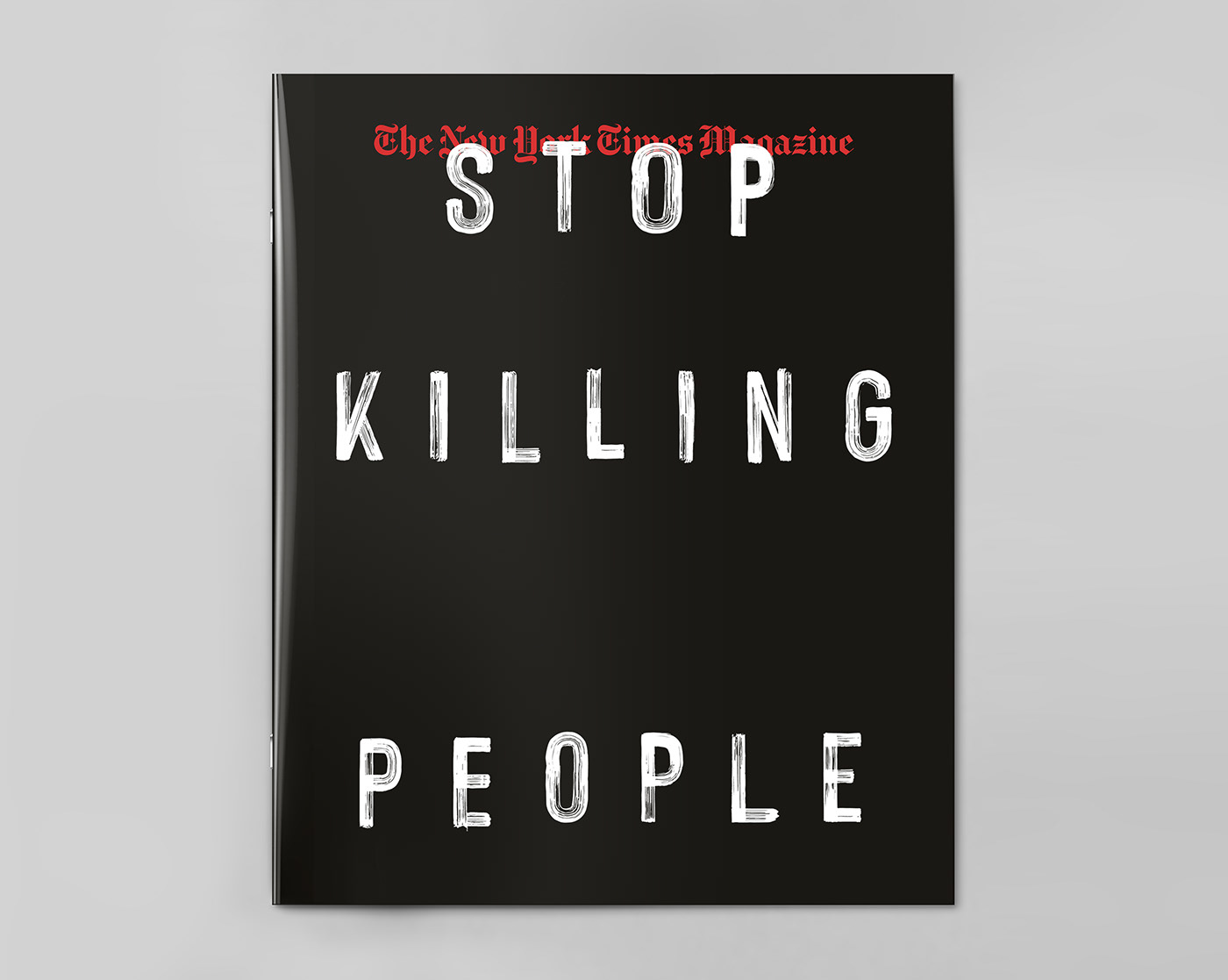 black live matter conceptual design cover editorial design  george floyd hate minimal racism TheNewYorkTimes type