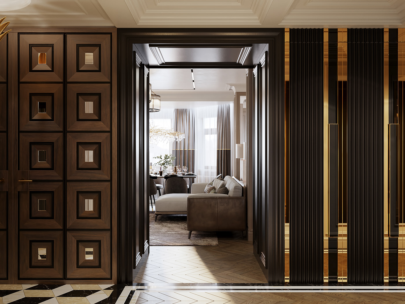 apartment bathroom CG CGI design Interior kitchen living room luxury visualisation