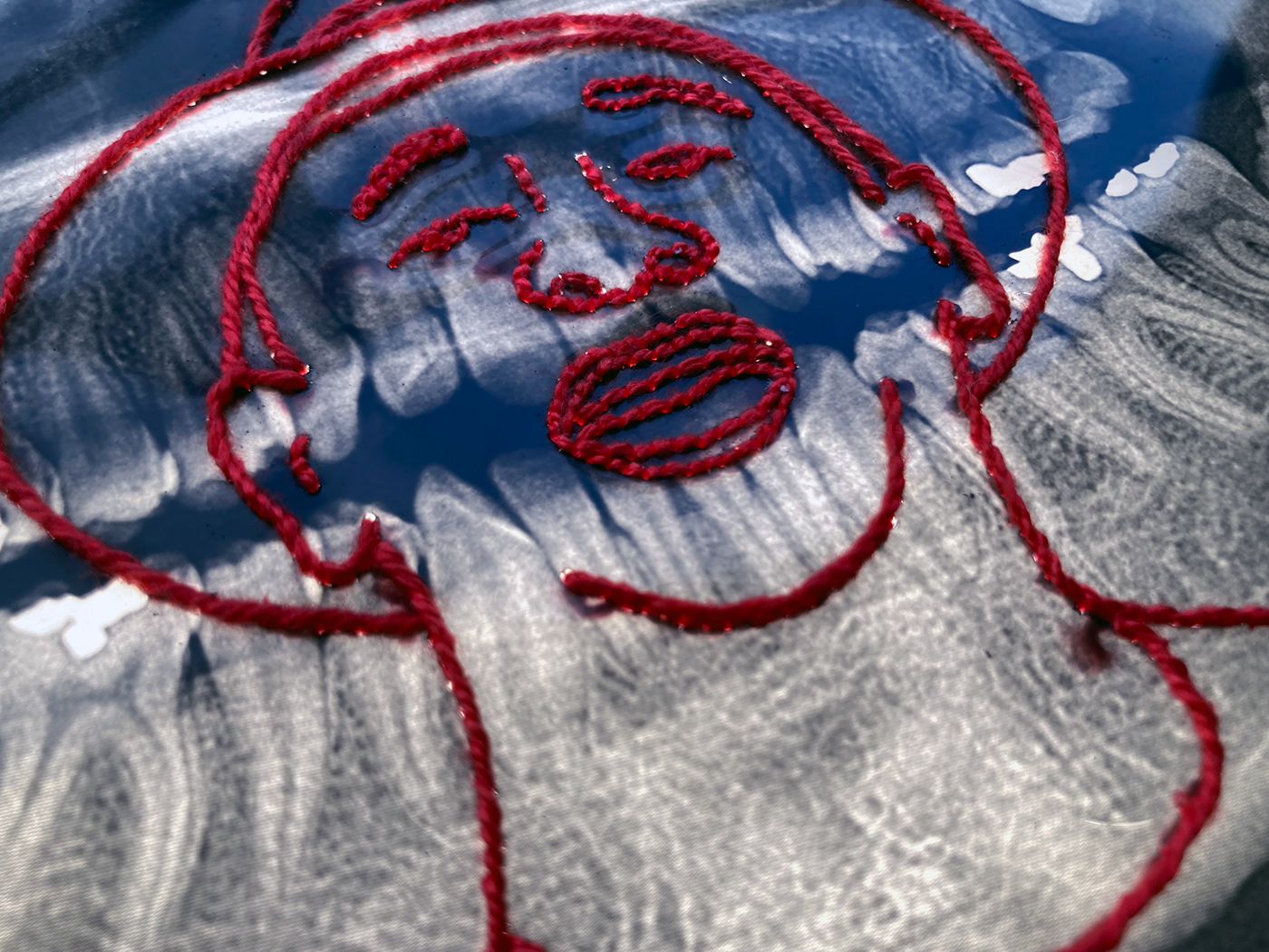 SILENCIADOS postconflicto Líderes sociales colombia Embroidery textil art fiber art stitch