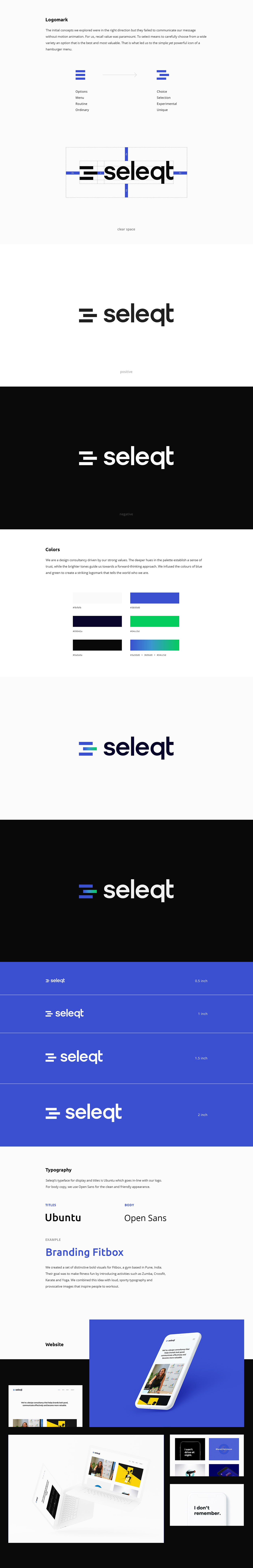 branding  seleqt design studio logo typography   motion Logo Design creative brand