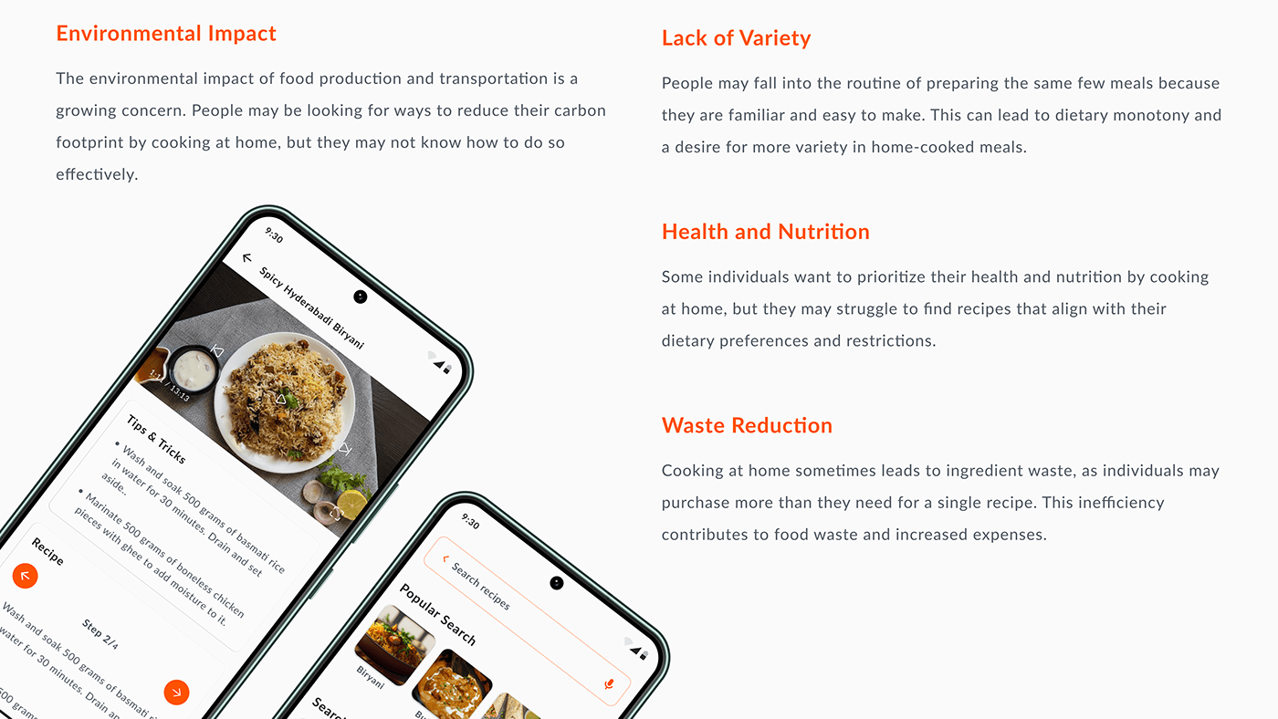 design UI/UX ui design Mobile app user experience app design Case Study ux food delivery recipe kit