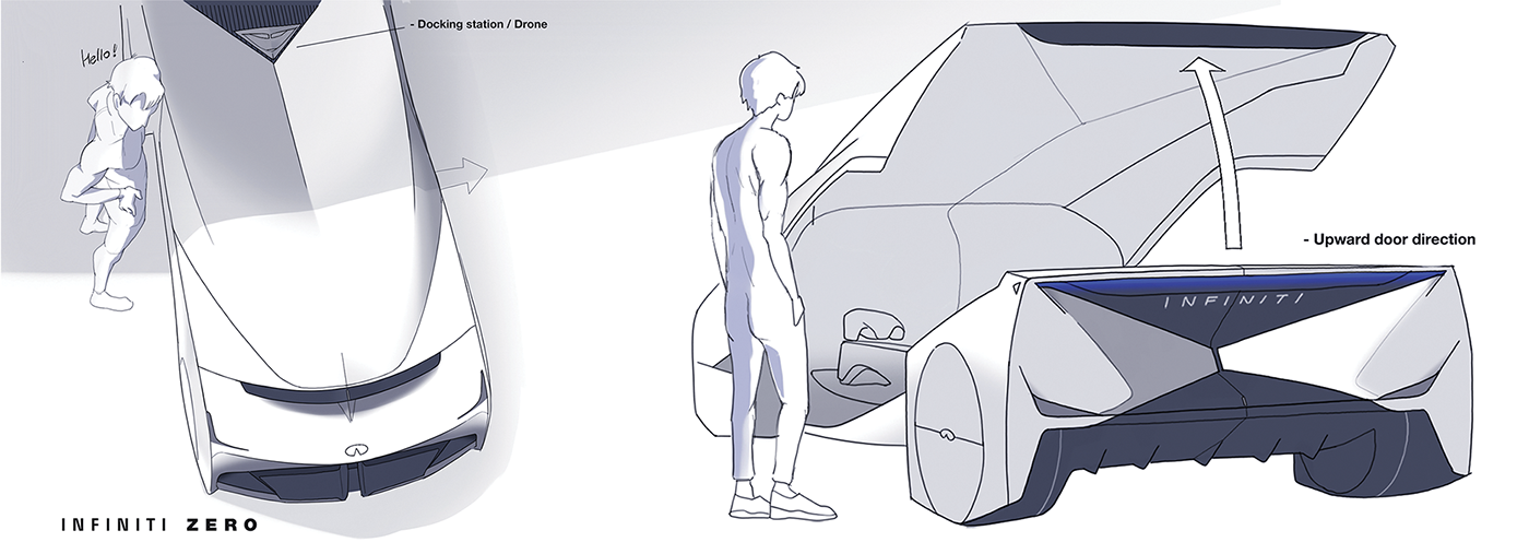 artwork automotive   car design design Drawing  Mockup painting   product sketch