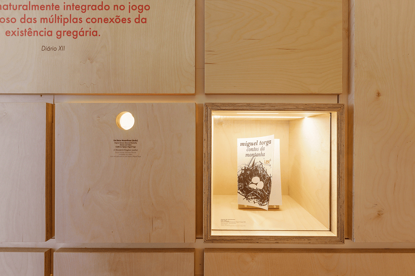 museum Museu spacial design Exhibition  typography   literature design history Portugal Miguel Torga