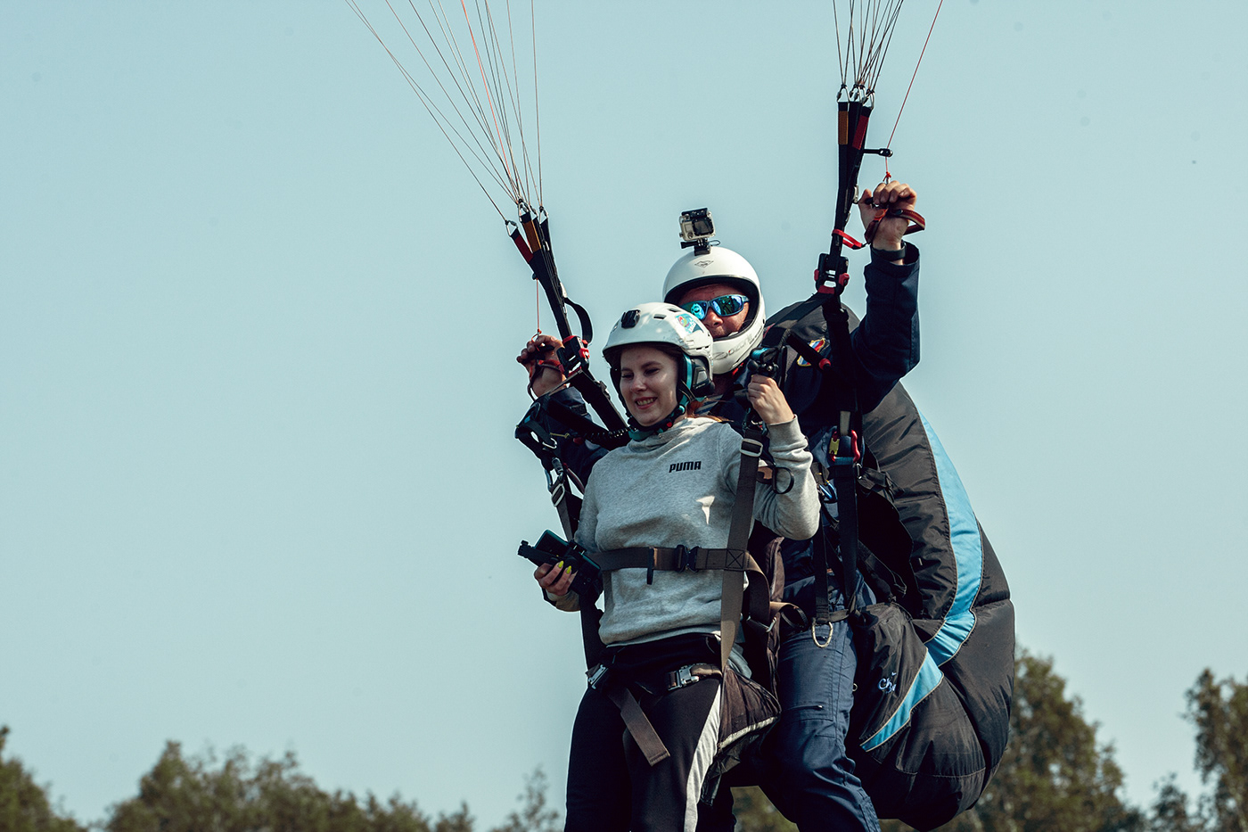 Day Fly forest happy paragliding Photography  reportage Russia summer weekend